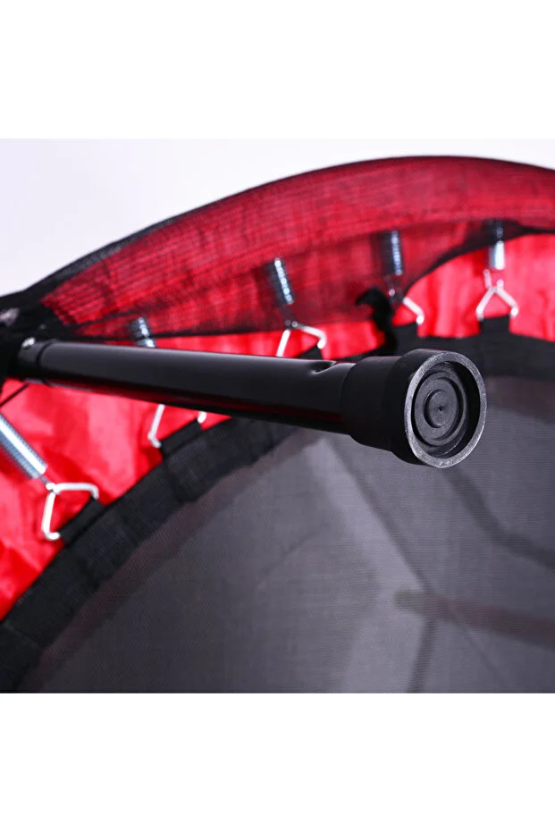 Güvenlik Korumalı Fileli 140 Cm Özel Fermuar Güven Konforlu Çocuk Trampolini 55 İnç Trambolin